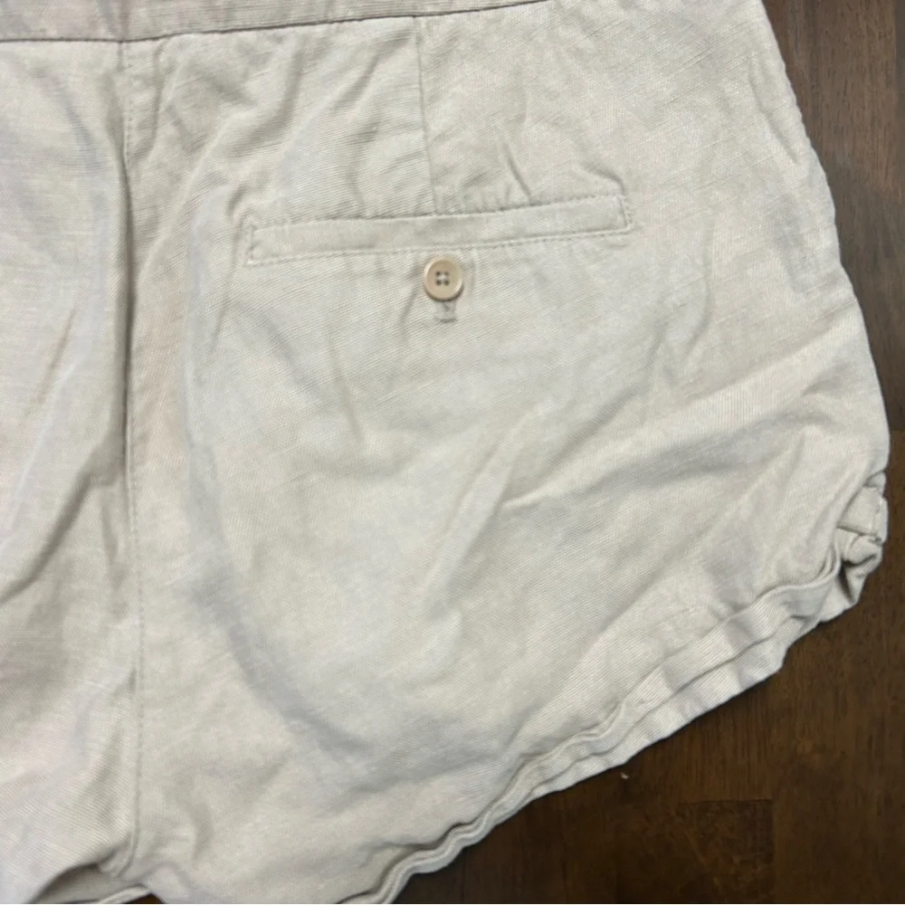 ARITZIA WILFRED Allegra Linen Blend Short in Tan Size 0 - Picture 8 of 16